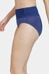 Zivame Anti-Microbial High Rise Full Coverage Tummy Tucker Hipster Panty (Pack of 2) - Multicolor — thumbnail 8